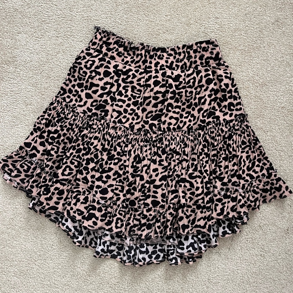 Boutique great condition small cheetah print skirt